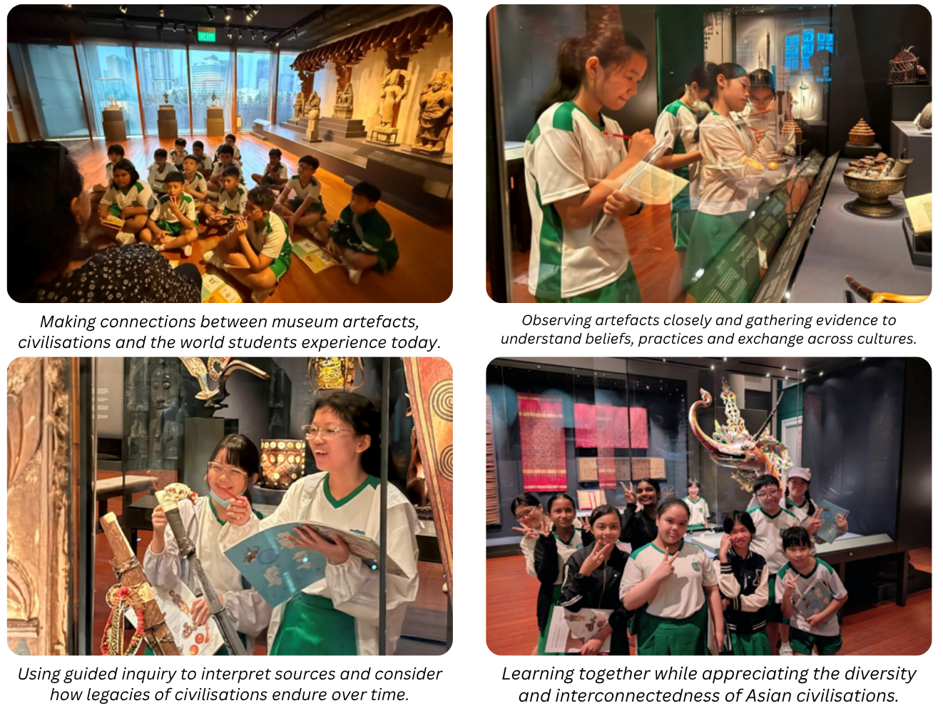 Primary 6 - Learning Journey to Asian Civilisations Museum